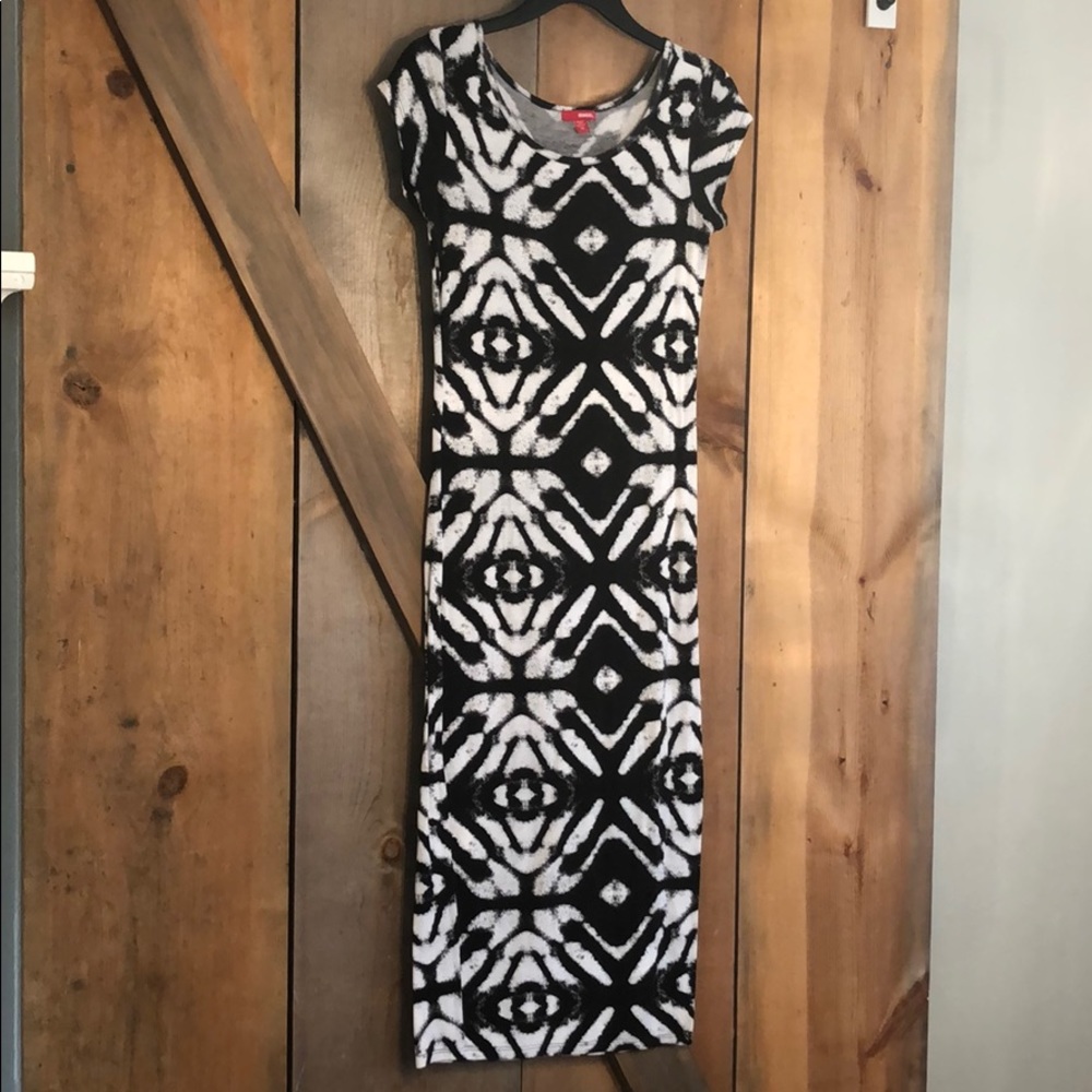 Fitted jersey dress